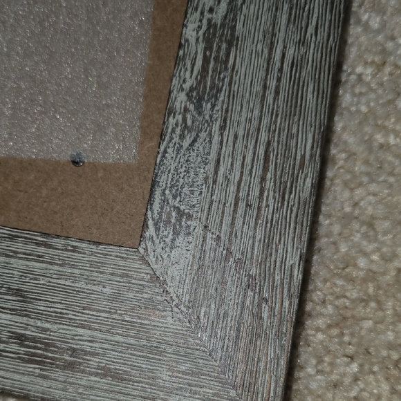 Rustic Gray Wooden Picture Frame - Picture 2 of 6